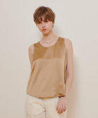 サテンタンクブラウス|allureville OFFICIAL SITE / ONLINE SHOP
