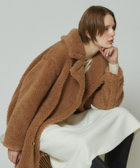 ウールMIXボアピーコート|allureville OFFICIAL SITE / ONLINE ウールMIXボアピーコート|allureville OFFICIAL SITE / ONLINE