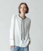 ドットフリルブラウス|allureville OFFICIAL SITE / ONLINE SHOP