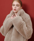 LISA CONTE(リサコンテ)】 ZIP UP FUR CT|allureville OFFICIAL SITE