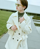 パイルメルトンデザインPコート|allureville OFFICIAL SITE / ONLINE