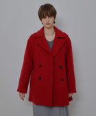 美品アルアバイルラムメルトンピーコート 美品アルアバイルラムメルトンピーコート カシミヤビーバーコート