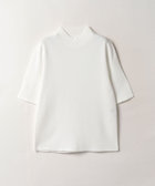◇総針モックネック5分袖プルオーバー|allureville OFFICIAL ◇総針モックネック5分袖プルオーバー|allureville OFFICIAL