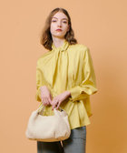 VIOLAd'ORO (ヴィオラドーロ)】ダブルハンドルサンドロハンドバッグ