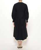376t*アルアバイル allureville グログランノーカラーコート グログランフロントジップノーカラーコート|allureville