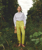 LOULOU WILLOUGHBY】シルクウールタックパンツ|allureville