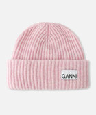 GANNI(ガニー)】 STRUCTURED RIB BEANIE|allureville OFFICIAL