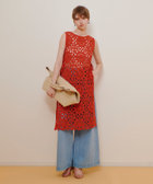 Mac Duggal*爽やか*美しい刺繍*マーメイドシルエット*ワンピース マクラメ刺繍ワンピース|allureville OFFICIAL SITE / ONLINE