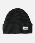 【新品未使用】GANNI / ガニー Structured Rib Beanie Ganni【ガニー】structured rib beanie 