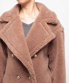 ウールMIXボアピーコート|allureville OFFICIAL SITE / ONLINE ウールMIXボアピーコート|allureville OFFICIAL SITE / ONLINE