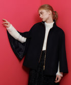 アルアバイル アンゴラ ビーバー ケープ　 ショート コート スタンドカラー セール】 ビーバースタンドショートコート （その他アウター