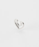 Hug Heart Hoop Pierce S -Gold-