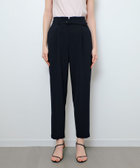 ダブルクロスベルト付タックパンツ|allureville OFFICIAL SITE