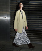 カシミヤ混リバーミドルラップコート|allureville OFFICIAL SITE