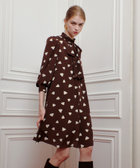 WEB限定【LOULOU WILLOUGHBY】デシンハートプリントフラッパー