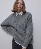 ランダムケーブルプルオーバー|allureville OFFICIAL SITE