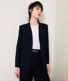 ウールバーズアイノーカラージャケット|allureville OFFICIAL