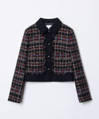 LOULOU WILLOUGHBY】MALHIA KENTチェックツイードジャケット