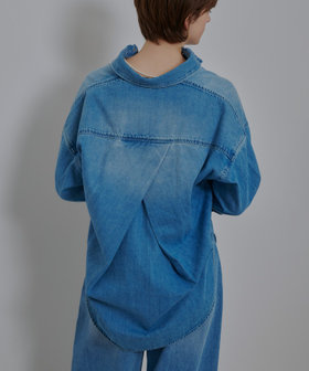 バックレイヤードデニムシャツ|allureville OFFICIAL SITE / ONLINE