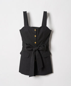 LOULOU WILLOUGHBY ブライトリネンビスチェ アルアバイル trim_ofalv_item0356961c9a3711e