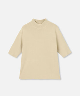 hamp様　美品　theory モックネック　プルオーバー　カーキ　L Theory 20aw モックネック長袖プルオーバー カーキ