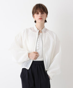 トランスペアレントコクーンブルゾン