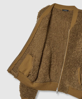 ニットボアブルゾン|allureville OFFICIAL SITE / ONLINE SHOP