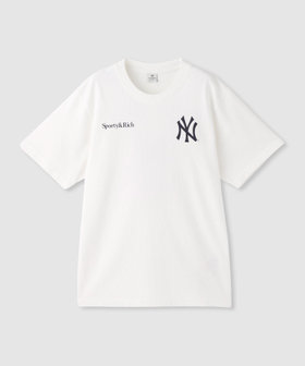 【SPORTY&RICH(スポーティーアンドリッチ)】YANKEES ARCH TSHIRTS