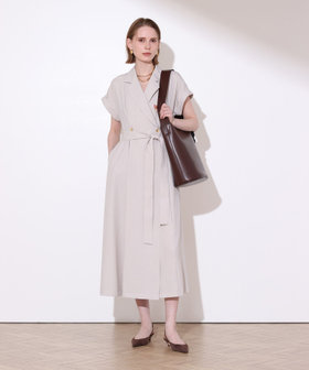 ◇フレンチスリーブラップワンピース|allureville OFFICIAL SITE