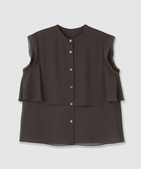 eLLa エラ ブラウス over silhouette TOPS | e L L a