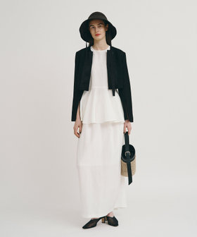 リネンラミーコクーンスカート