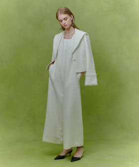 LOULOU WILLOUGHBY】ファンシーツイードセーラージャケット