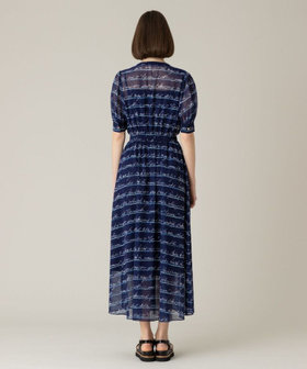 il gufo イルグッフォ ワンピース（その他） 110cm 紺 【古着