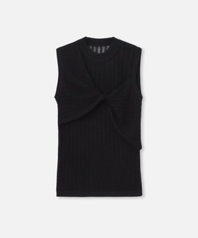 LOULOU WILLOUGHBY】シシュウツイストリブプルオーバー|allureville