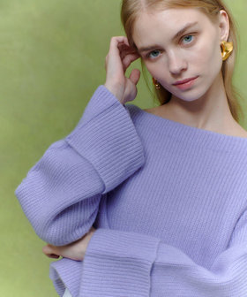 【LOULOU WILLOUGHBY】MOU CODEプルオーバー