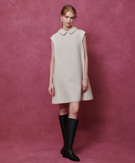 LOULOU WILLOUGHBY】ビーバーステンカラーワンピース|allureville