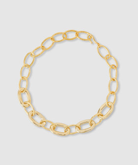 オーバルビッグチェーンネックレス