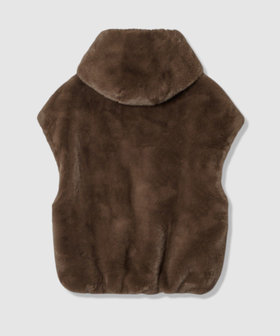 フェイクミンクファーフーディーブルゾン|allureville OFFICIAL