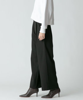 ウールライクポリBIGバックルパンツ|allureville OFFICIAL SITE