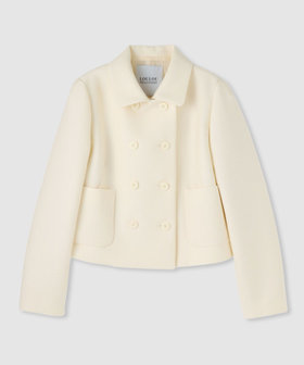 LOULOU WILLOUGHBY】ブライトウーリーステンカラージャケット