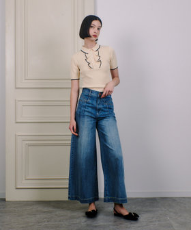LOULOU WILLOUGHBY】リブポロニット|allureville OFFICIAL SITE