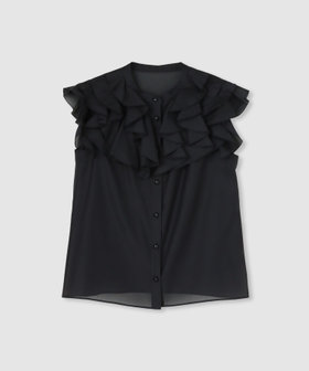 ブラウス シャツ 「LOULOU WILLOUGHBY」ラッフルボリュームブラウス レディース LOULOU WILLOUGHBY】ラッフルボリュームブラウス|allureville