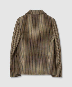 LOULOU WILLOUGHBY】ガンクラブチェックシングルジャケット