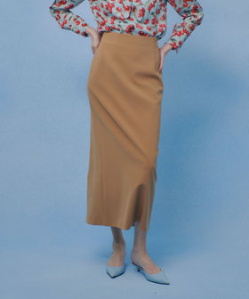 【LOULOU WILLOUGHBY】ダブルクロスタイトスカート