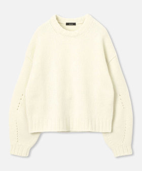 最終価格EFFE BEAMS アルパカウール ランタンスリーブ 未使用EFFE BEAMS / アルパカウール ランタンスリーブ ニット