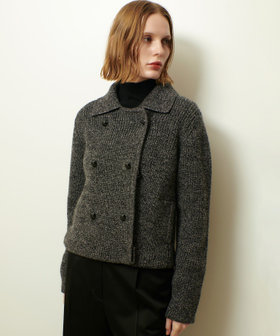 M*i様 未使用アルアバイル　ニット　ジャケット　アウター 片畦ニットジャケット|allureville OFFICIAL SITE / ONLINE SHOP