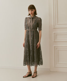 【LOULOU WILLOUGHBY】チュールレースワンピース|allureville OFFICIAL SITE / ONLINE  SHOP｜アルアバイル オフィシャル サイト