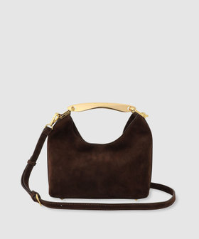 【Elleme(エレメ)】 SMALL BOOMERANG SUEDE ハンドバッグ