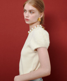 今季完売✨LOULOU WILLOUGHBYフェザースリーブプルオーバー allureville｜WEB限定【LOULOU WILLOUGHBY】フェザースリーブ