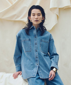 ATELIER Line】デニムビッグポケットシャツ|allureville OFFICIAL SITE